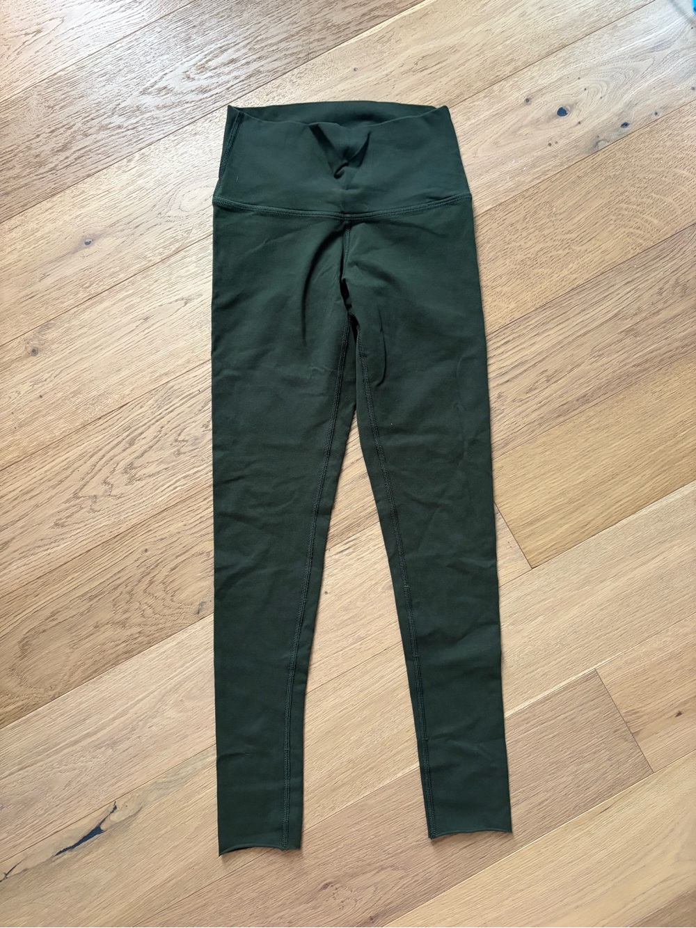 TNA Green Cotton Leggings - Size XS